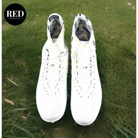 Under Armour UA Highlight MC Football Cleats 3023716-106 White - Men's Size 13 - Picture 6 of 14